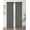 Gray, variant on 2 Pack: Regal Home Collections Arbor 100% Blackout Floral Thermal Insulated Energy Saving Grommet Top Curtains - Assorted Colors