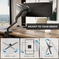 thumbnail image 5 of Heavy-Duty Monitor Mount with Gas Spring Arm, 5 of 18