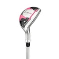 thumbnail image 3 of GolfGirl FWS3 Ladies Petite Clubs Set with Cart Bag, All Graphite, Right Hand, Pink, 3 of 7