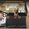 thumbnail image 2 of Cubierta para asiento de coche para perros BONTHEE con extensor para asiento trasero impermeable, 2 of 8