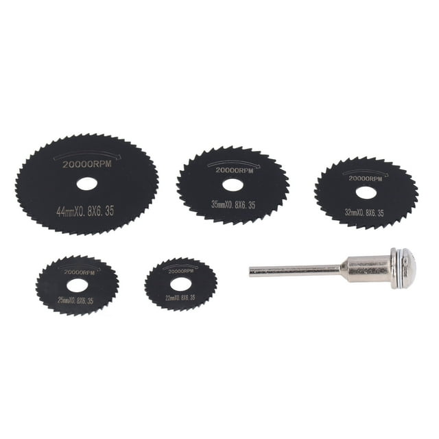 Saw , 6Pcs Circular Saw Set Kit For Copper Iron, High Speed Steel Cutting Disc Tool , S
