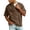 Brown |#14, variant on Mens Vintage Henley Shirts Classic Short Sleeve Button Tee Shirts Solid Color Casual Distressed Acid Washed Tops (Beige,2XL)