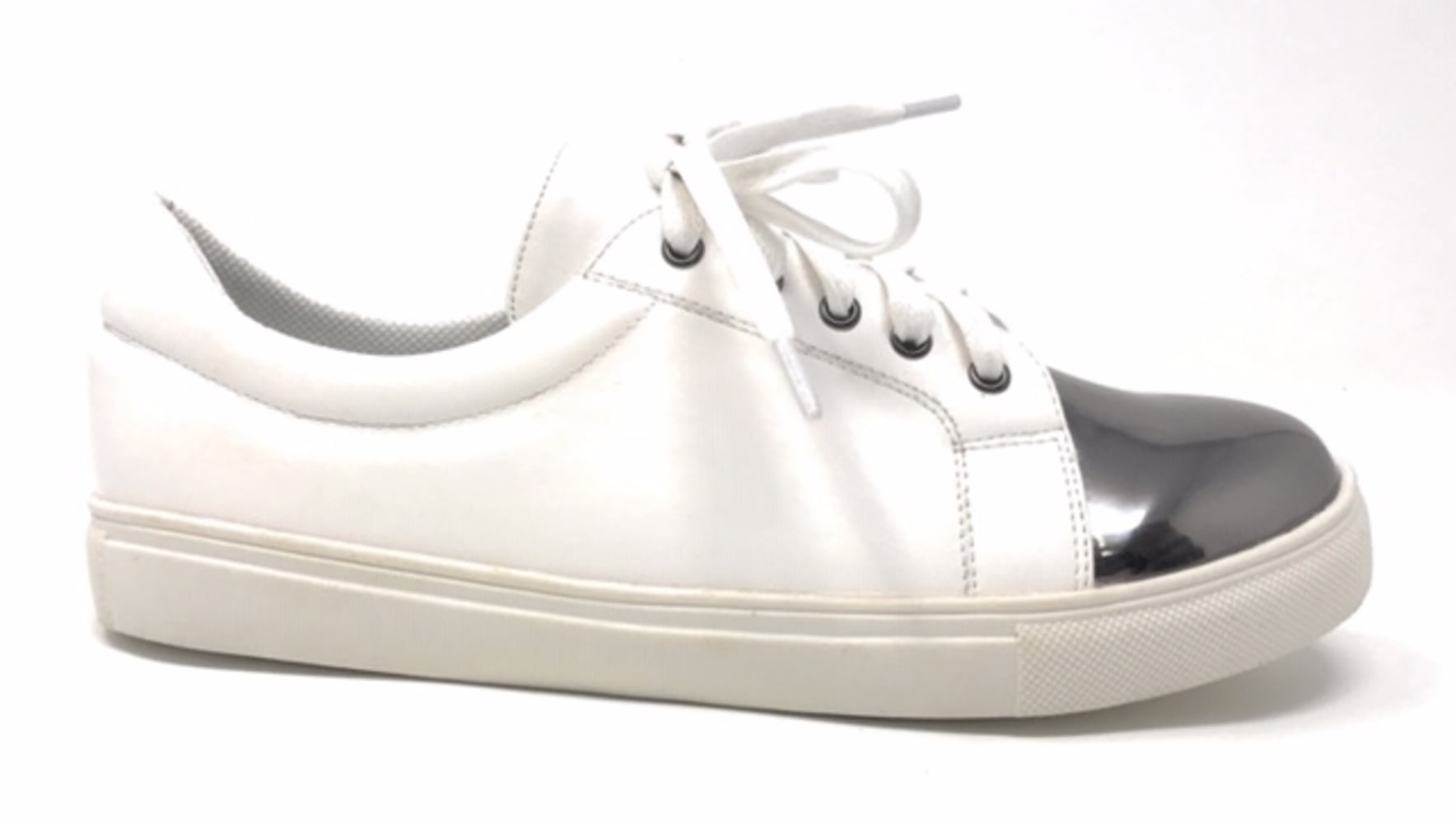 Forever Young Women's Metallic Tip Lace up Sneakers