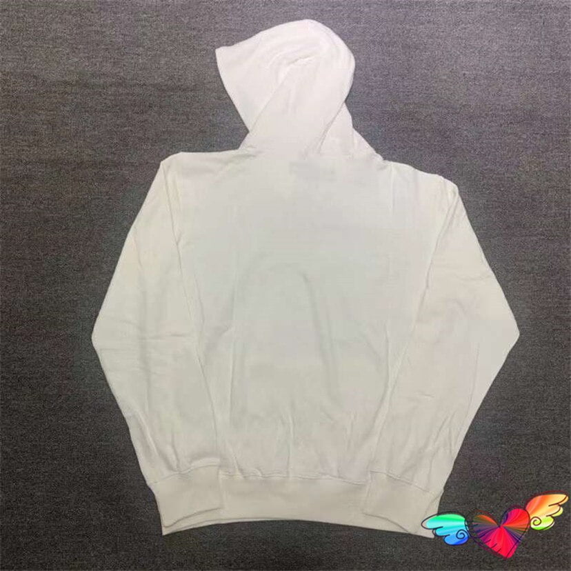 2022 Puff Print White Sp5der Hoodie Men Women Web Graphic 1:1