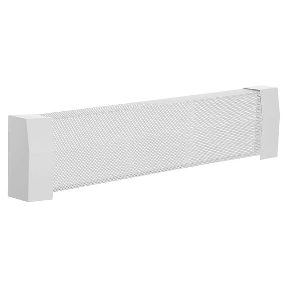 Baseboard Heater Covers, Premium Series 3 ft Standard Electric Heating Unit Front Cover for Home Improvement, Heavy-duty Steel, Easy Installation for Bedroom Replacing Old Cover, White
