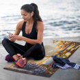 thumbnail image 6 of BZSMCE Yoga Mat Women White Grape Wine Fitness Mat, 6 of 9