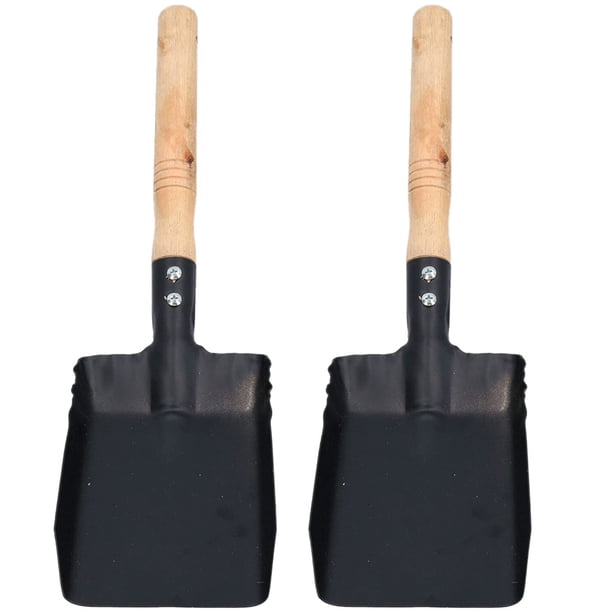 2 palas de hierro útiles para jardinería y granja, herramienta de plantación para el hogar.