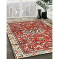 thumbnail image 2 of Ahgly Company Indoor Rectangle Traditional Light French Beige Brown Medallion Area Rugs, 2' x 3', 2 of 6