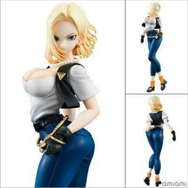 Android 18 Dragon Ball Lazuli Figuras de acción Sexy Girls Armor Chi Figuras de colección Modelo Juguetes Regalos zhangyuxiang unisex