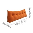 thumbnail image 3 of BKER Triangular Headboard Twin For Dorm Headboard Bed Bolster Cushion Bed Bolster Triangular Backrest, 3 of 7