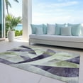 thumbnail image 4 of Dalyn Rugs Machine Washable Indoor/Outdoor Chantille Purple 3' x 5' Rug, 4 of 9