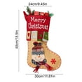 thumbnail image 4 of Xuniizn Christmas Stockings Bulk, Assorted Festive Xmas Stockings for Fireplace Mantel Decor, Traditional Holiday Ornaments, Christmas Decorations for Home, Cloth, 4 of 7