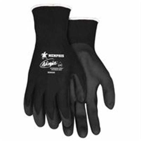 MCR 127-N9699L Ninja Hpt Coated Gloves, Large, Black