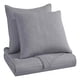 thumbnail image 5 of Set Colcha 3 Piezas Ligera Extra Suave Gris Matrimonial B.KIND & BEYOND, 5 of 5