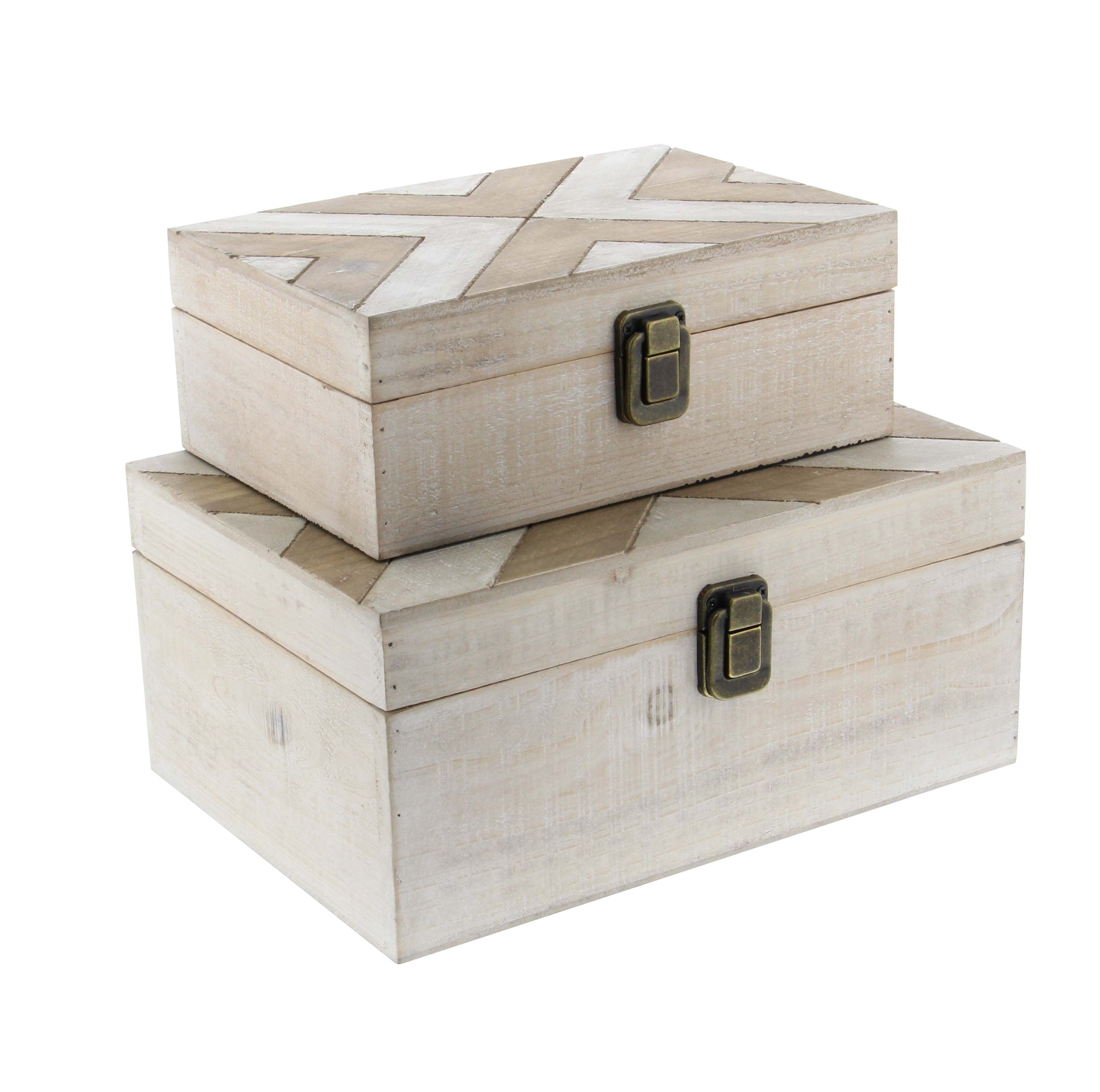 10 inch wooden box