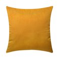 thumbnail image 1 of Funda de almohada cuadrada de terciopelo con forma de almohada, funda de almohada decorativa para sofá de color sólido, amarillo anaranjado sidaley HA003042-10, 1 of 6