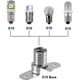 thumbnail image 4 of Portalámparas de rosca con casquillo de bombilla LED E10 de 10 piezas para accesorios de prueba eléctrica, circuito de experimentos caseros, 4 of 5