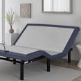 thumbnail image 5 of Twin XL Metal Platform Bed Base with Adjustable Head/Foot, Massage & No Box Spring, Gray for Bedroom, 5 of 5