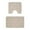 Kaki, variante sur Leodye Tapis de Porte de Salle de Bain Absorbant 2 Pcs, Tissu Léger Lavable, Tapis de Sol Antidérapant pour la Maison -15.75x19.69 Pouces +19.69x31.50 Po