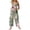#001#-Dark Green, variant on Womens Rompers Summer Casual Loose Sleeveless Jumpsuits, Rompers & Overalls Printed Jumpsuit 2026 Beach Vacation Clothes Brown M