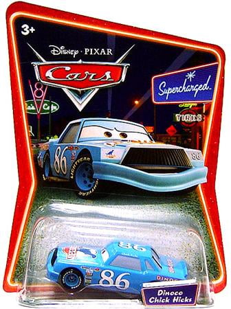 lightning mcqueen chick hicks dinoco