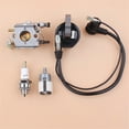 thumbnail image 2 of Carburetor Ignition Coil Spark Plug Kit For Husqvarna 50 51 55 Rancher Chainsaw, 2 of 6