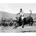 thumbnail image 2 of Bull Rider At American Rodeo. Ca. 1950. - (Bsloc201417112) History (36 x 24), 2 of 2
