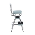 thumbnail image 4 of CoscoProducts Chaise et Marchepied, Acier Allié, Turquoise, Lot de 1, 4 of 5