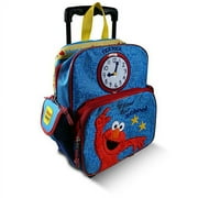 Elmo Tell Time Rolling Backpack