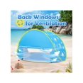 thumbnail image 4 of Summer Pop-Up Beach Tent For Toddlers Kids Boys Girls - Portable Pool Tent With UV Protection, Sun Shade, And Carry Bag, 4 of 5