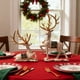 thumbnail image 1 of Adornos navideños de resina de ciervo, 2 piezas, lujosos adornos navideños de ciervo para sala de estar, mueble de TV, vinoteca, decoración para el hogar, adornos artísticos de alta gama, decoración d, 1 of 6