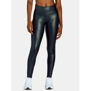 Time and Tru Women's Faux Leather Leggings, Full Length, Sizes XS-XXXL