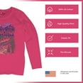 thumbnail image 6 of Country Roads Take Me Home Women's Long Sleeve T-shirt Rustic Mountains Road Trip Music, 6 of 7