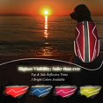 thumbnail image 3 of Chaleco salvavidas para perros VIVAGLORY, chaleco acuático de estilo deportivo, rojo, tamaño pequeño, 3 of 7