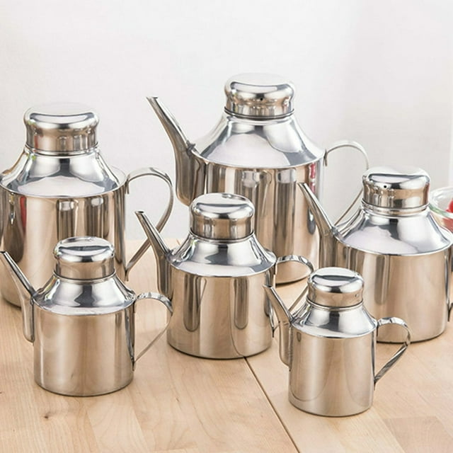 Pot à Huile Multi-Usage Bouteille d'Assaisonnement Réservoir de Stockage Distributeur de Filtre