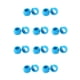 thumbnail image 2 of Carrete Roscado Moyic Clip de Bobina de Silicona Azul 10Conjunto, 2 of 6