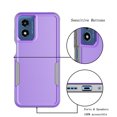 thumbnail image 4 of For Moto G Play 4G 2024 Case ,Sturdy Phone Case for Moto G Play 4G 6.5 inch ,Tiflook Shockproof Protection Heavy Duty Armor Hard Plastic & Rubber Rugged Bumper 2-in-1 Case Cover ( Purple ), 4 of 6