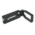 thumbnail image 4 of Quick Release Plate,Black Aluminum Alloy Quick L Camera Bracket Aluminium Alloy Quick Release Plate Effortless Installation, 4 of 12