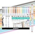 thumbnail image 1 of Zebra Pen MILDLINER Dual-Tip Highlighter Set, Broad and Fine Point Tips, No Bleed, Ideal for Bible Highlighting, Journaling, School and Office Suppli, 1 of 8