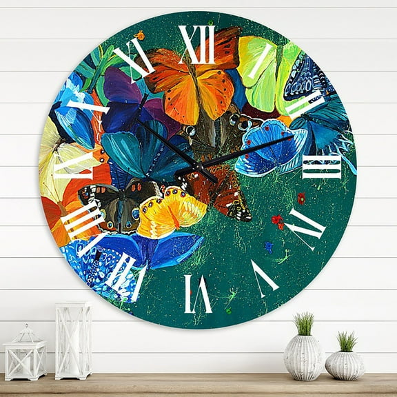 Designart 1 in Quartz Modern/Contemporary Wall Clock