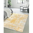 thumbnail image 3 of Unique Loom Finsbury Collection Area Rug - Elizabeth (9' x 12' Rectangle Yellow/Ivory), 3 of 11