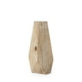thumbnail image 4 of Mercana Allen II Small Natural Wooden Base Oval Vase, 4 of 10
