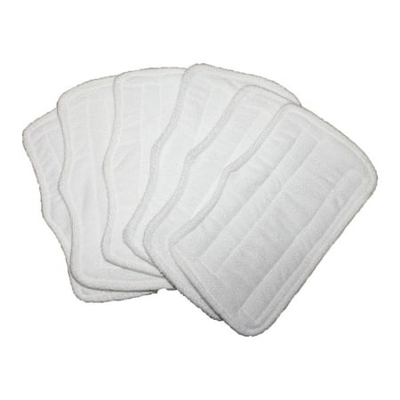 6 pc Microfiber Pads (XT3101) for Shark Steam Mop S3101, S3250, S3202 by AI-Vacuum