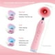 thumbnail image 2 of Vaso ultrasónico para lavado de ojos, kit portátil de silicona para lavado de ojos con función de masaje ocular, uso con lavado de ojos o agua purificada, color rosa, 2 of 5