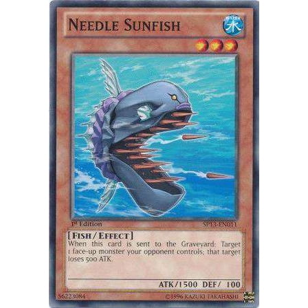 YuGiOh Star Pack 2013 Common Needle Sunfish SP13-EN011