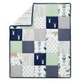 thumbnail image 3 of Sweet Jojo Designs Woodsy Blue Green Grey 5 Piece Crib Bedding Set, 3 of 6