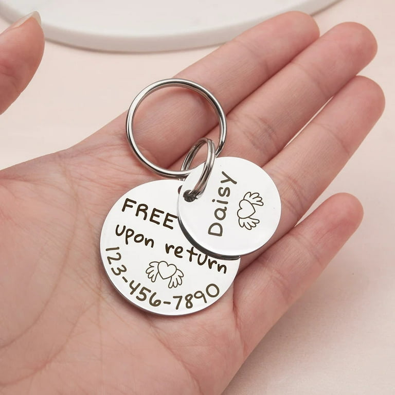 Engraved dog tags on sale walmart