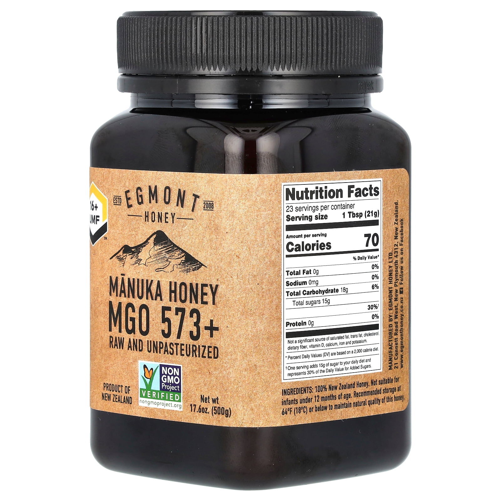 Egmont Manuka Honey 20＋UMF 830＋MGO 500g 2ca0913b-80fb-4b7a-8e48-