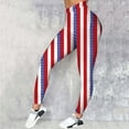 thumbnail image 1 of MKLEKYY Leggings deportivos push up para mujer, leggings estampados del Día de la Independencia para mujer, leggings de ejercicio físico, pantalones de yoga, 1 of 4