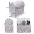 thumbnail image 5 of Cartoon Lounger Chair Bag, Milk Bottles Pacifiers Rattles Pattern Hand Drawn Toys Themed Ornate Image, High Capacity Storage with Handle Container, Lounger Size, White Pink Blue, by Ambesonne, 5 of 5